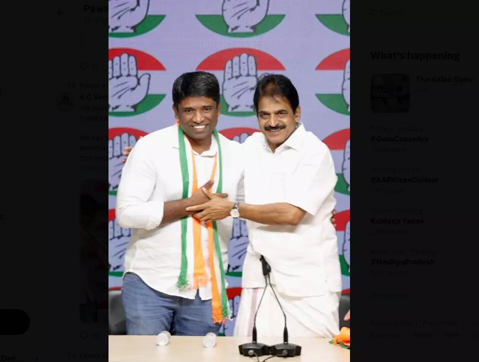 पूर्व आईएएस गोपीनाथन कांग्रेस में हुए शामिल, बोले - केवल यही पार्टी देश को सही दिशा में ले जा सकती है