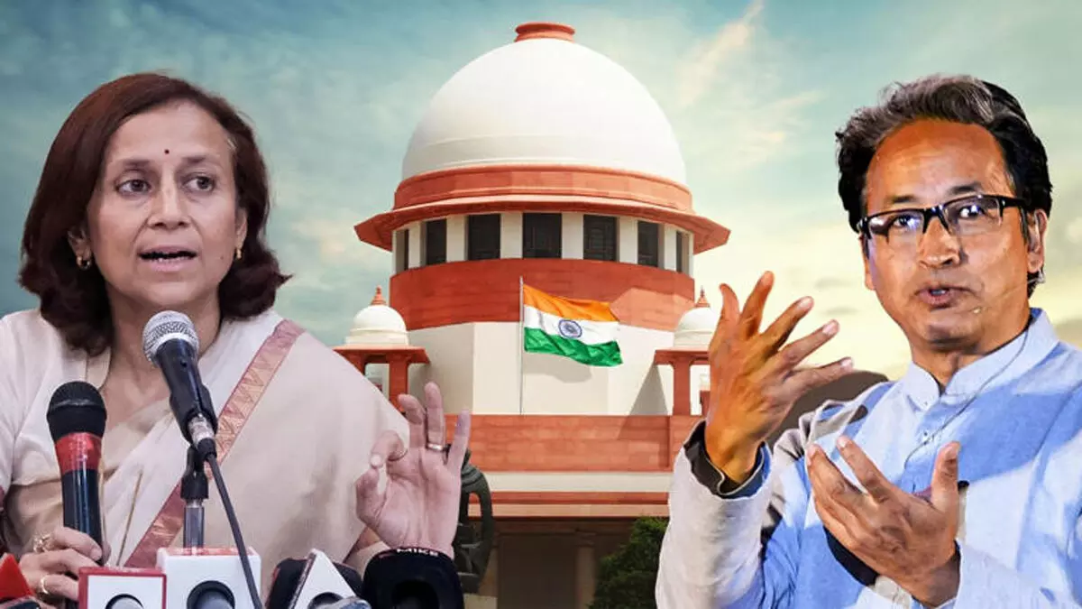 सोनम वांगचुक की हिरासत पर सुप्रीम कोर्ट में आज सुनवाई