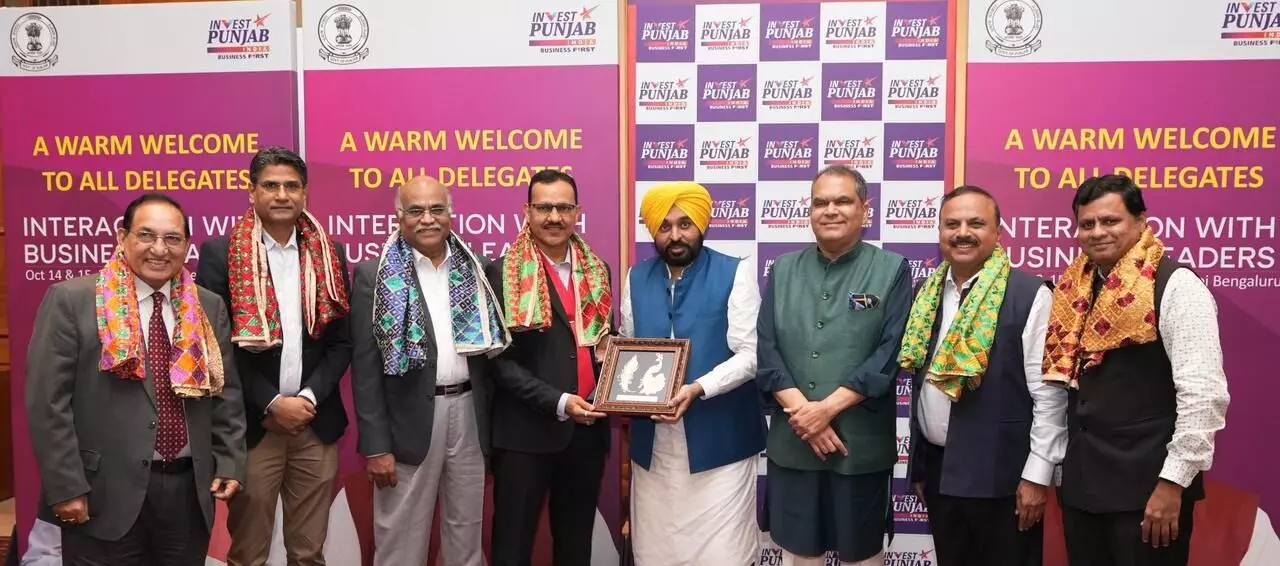 दुनिया भर की नामी कंपनियां पंजाब में निवेश के लिए कतारबद्ध: भगवंत सिंह मान दुनिया भर की नामी कंपनियां पंजाब में निवेश के लिए कतारबद्ध: भगवंत सिंह मान