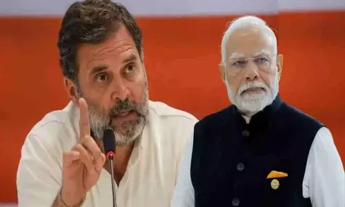 राहुल गांधी का पीएम मोदी पर तीखा हमला,  ट्रंप से डरे हुए हैं पीएम मोदी