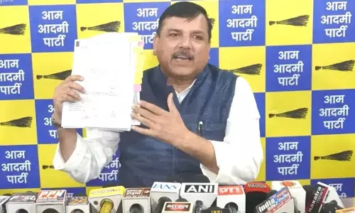 राम मंदिर प्राण प्रतिष्ठा में अयोध्या सुंदरीकरण के नाम पर सैकड़ों करोड़ का घोटाला : संजय सिंह