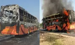 जैसलमेर बस अग्निकांड के बाद भी नियमों की अनदेखी, निजी बसों में जानलेवा माल ढुलाई जारी जैसलमेर बस अग्निकांड के बाद भी नियमों की अनदेखी, निजी बसों में जानलेवा माल ढुलाई जारी