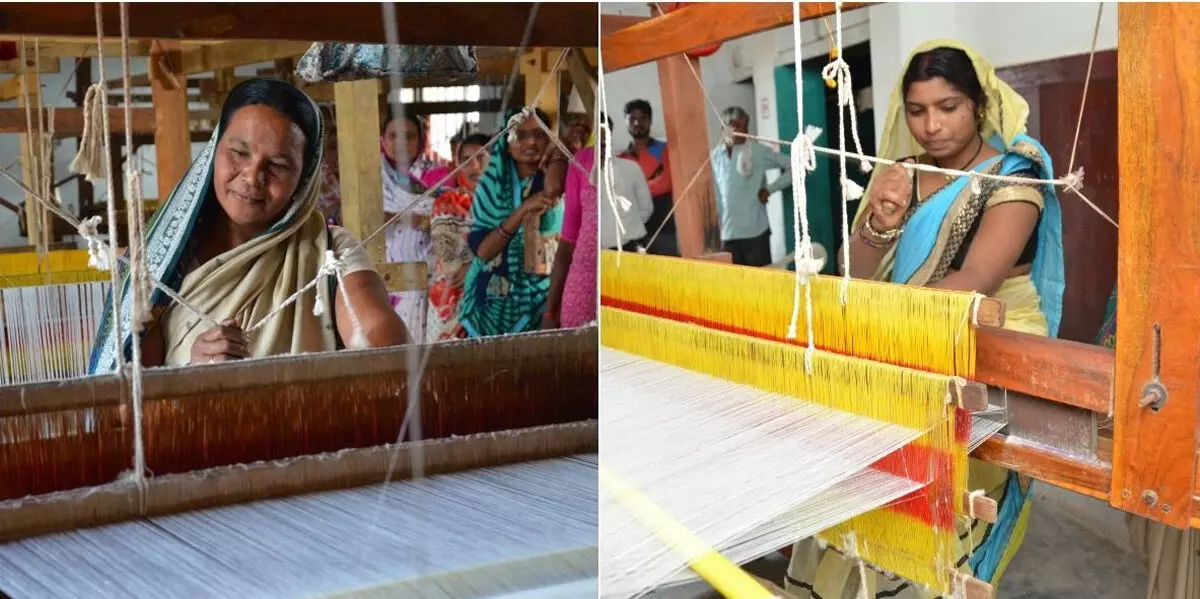 ओडिशा के हथकरघे व बुनकरों की आजीविका ओडिशा के हथकरघे व बुनकरों की आजीविका