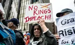 नो किंग्स : ट्रंप के खिलाफ विरोध प्रदर्शन शुरू, देश को सत्तावादी रास्ते पर ले जाने का लगाया आरोप
