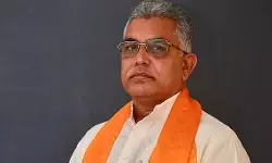 टीएमसी पर दिलीप घोष का हमला : बंगाल में डर और हिंसा से चुनाव जीतना चाहती है सरकार