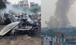 फतेहपुर पटाखा मंडी में भीषण आग, 70 दुकानें खाक, करोड़ों का नुकसान फतेहपुर पटाखा मंडी में भीषण आग, 70 दुकानें खाक, करोड़ों का नुकसान