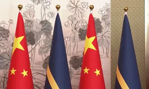 शी चिनफिंग ने डेविड अडियोंग को नाउरू के राष्ट्रपति के रूप में पुनर्निर्वाचित होने पर बधाई दी