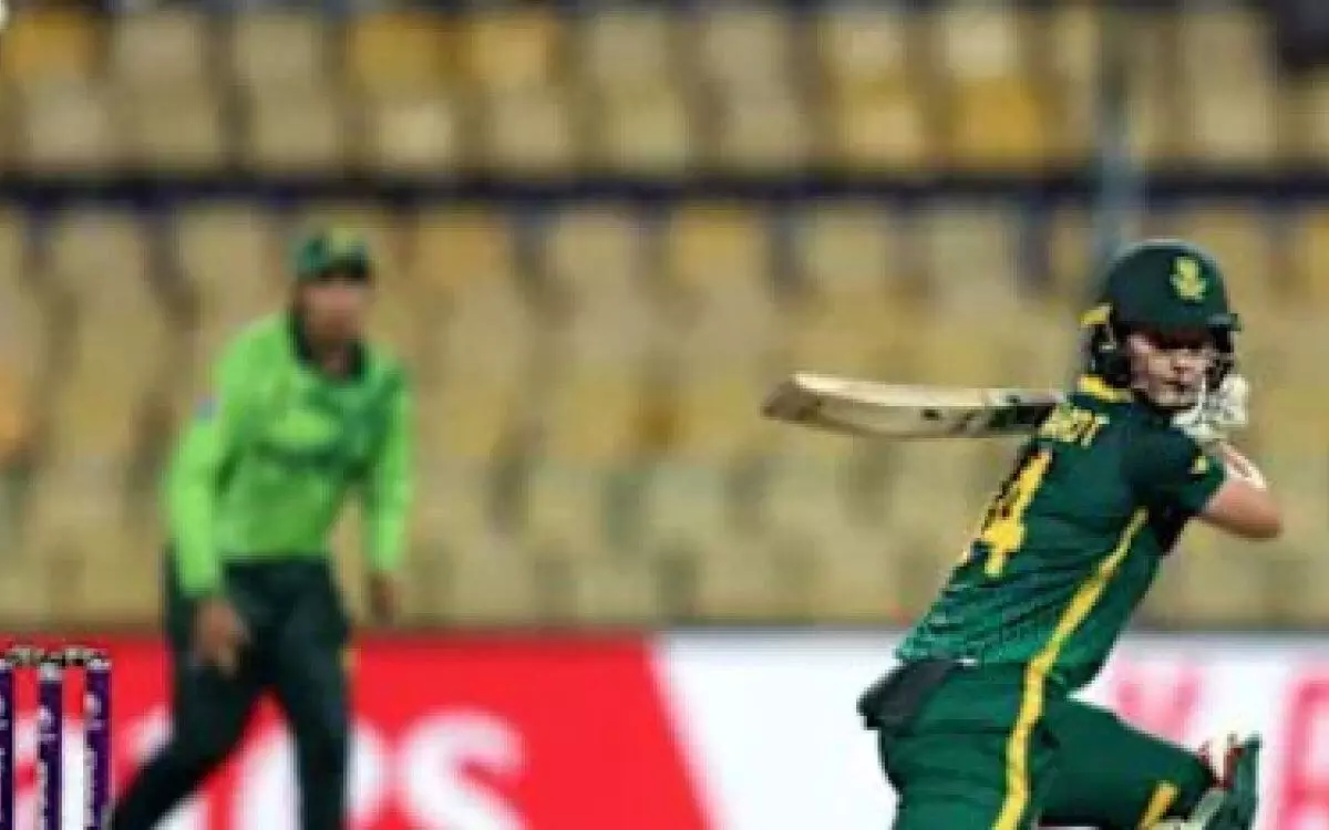 वोल्वार्ड्ट, मारिजेन कैप और लुस का अर्धशतक, दक्षिण अफ्रीका ने पाकिस्तान के खिलाफ बनाए 312 रन