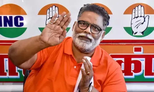 बीजेपी के साथ सिर्फ चुनाव लड़ रह रहे हैं नीतीश, नतीजों के बाद थामेंगे कांग्रेस का हाथ : पप्पू यादव बीजेपी के साथ सिर्फ चुनाव लड़ रह रहे हैं नीतीश, नतीजों के बाद थामेंगे कांग्रेस का हाथ : पप्पू यादव