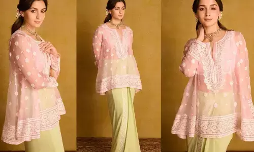 एक्ट्रेस आलिया भट्ट ने खास अंदाज में मनाई दीपावली, पोस्ट की खास फोटोज