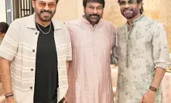 चिरंजीवी की मन शंकर वर प्रसाद गारु में वेंकटेश और नागार्जुन करेंगे कैमियो चिरंजीवी की मन शंकर वर प्रसाद गारु में वेंकटेश और नागार्जुन करेंगे कैमियो