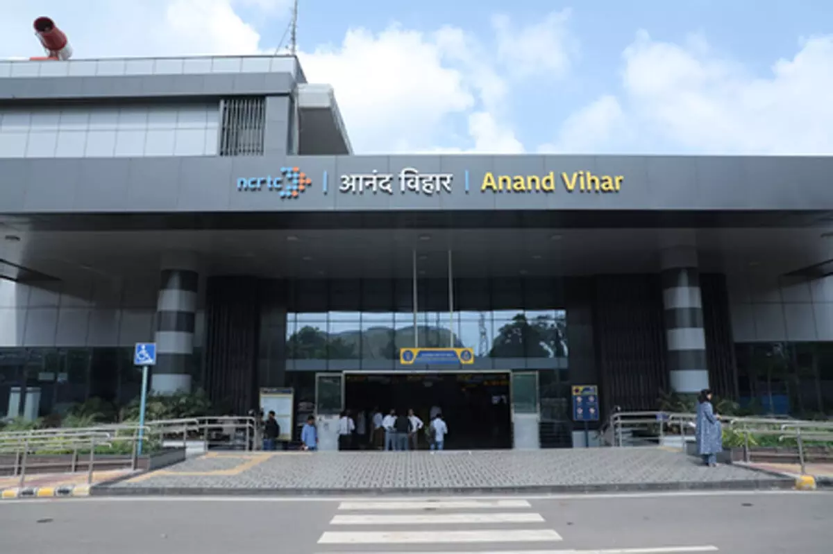 आनंद विहार नमो भारत भूमिगत स्टेशन एनसीआरटीसी आईजीबीसी प्लेटिनम रेटिंग से सम्मानित आनंद विहार नमो भारत भूमिगत स्टेशन एनसीआरटीसी आईजीबीसी प्लेटिनम रेटिंग से सम्मानित