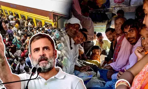 कहां हैं 12,000 स्पेशल ट्रेनें ?  राहुल गांधी ने डबल इंजन सरकार से पूछे तीखे सवाल