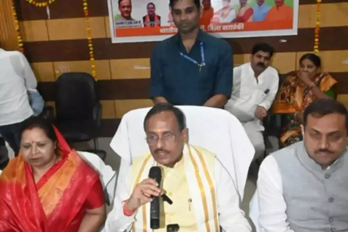 दिनेश शर्मा का हमला : राजद रोजगार नहीं देगी, बल्कि छीन लेगी