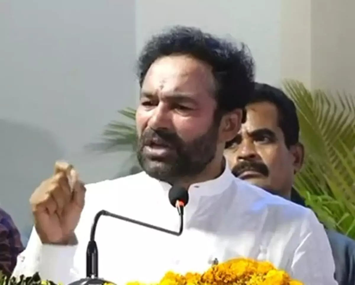 हैदराबाद : केंद्रीय मंत्री किशन रेड्डी ने गौ ज्ञान पुरस्कार समारोह में गौ रक्षा को बताया जरूरी हैदराबाद : केंद्रीय मंत्री किशन रेड्डी ने गौ ज्ञान पुरस्कार समारोह में गौ रक्षा को बताया जरूरी