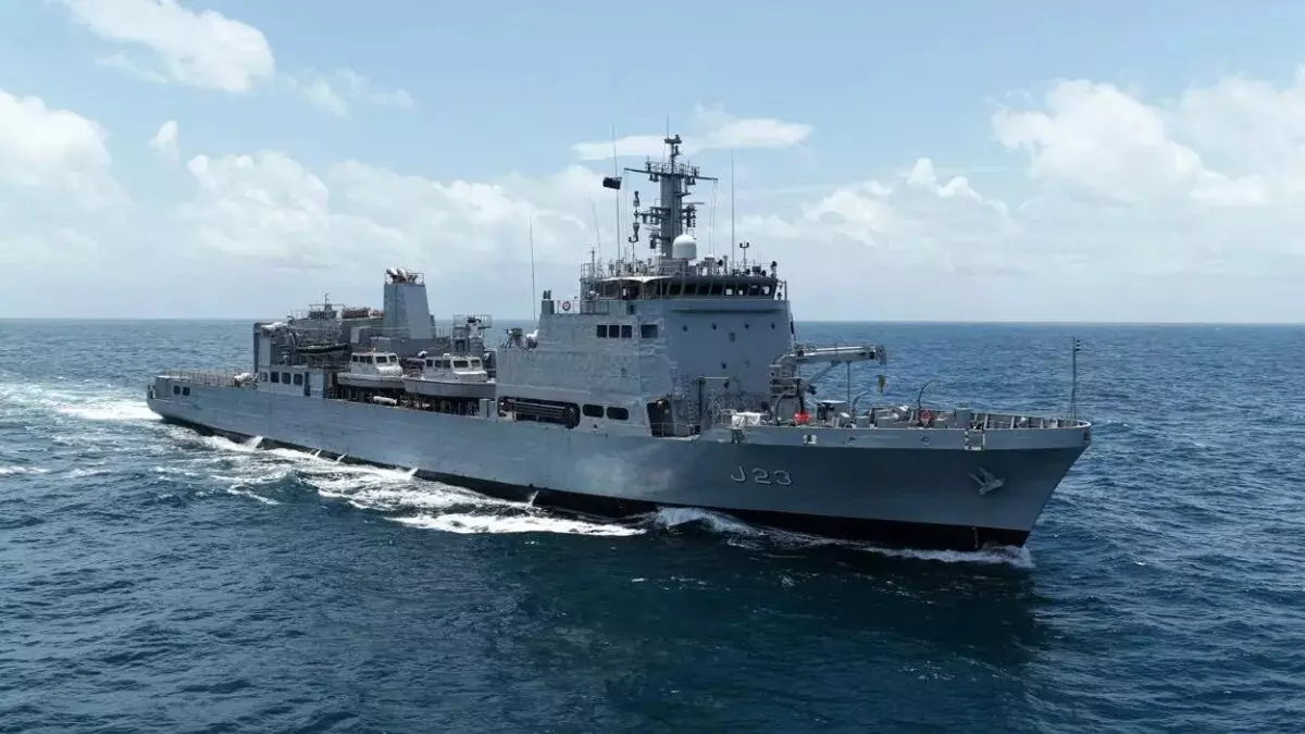 6 नवंबर को नौसेना में शामिल होगा स्वदेशी सर्वे पोत इक्षक, समंदर में बढ़ेगी भारत की ताकत 6 नवंबर को नौसेना में शामिल होगा स्वदेशी सर्वे पोत इक्षक, समंदर में बढ़ेगी भारत की ताकत