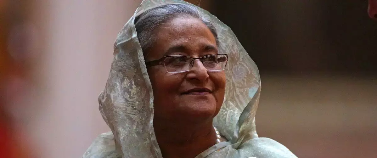 शेख हसीना ने चेताया, उनकी पार्टी के बिना हुआ चुनाव दरार बढ़ाएगा शेख हसीना ने चेताया, उनकी पार्टी के बिना हुआ चुनाव दरार बढ़ाएगा