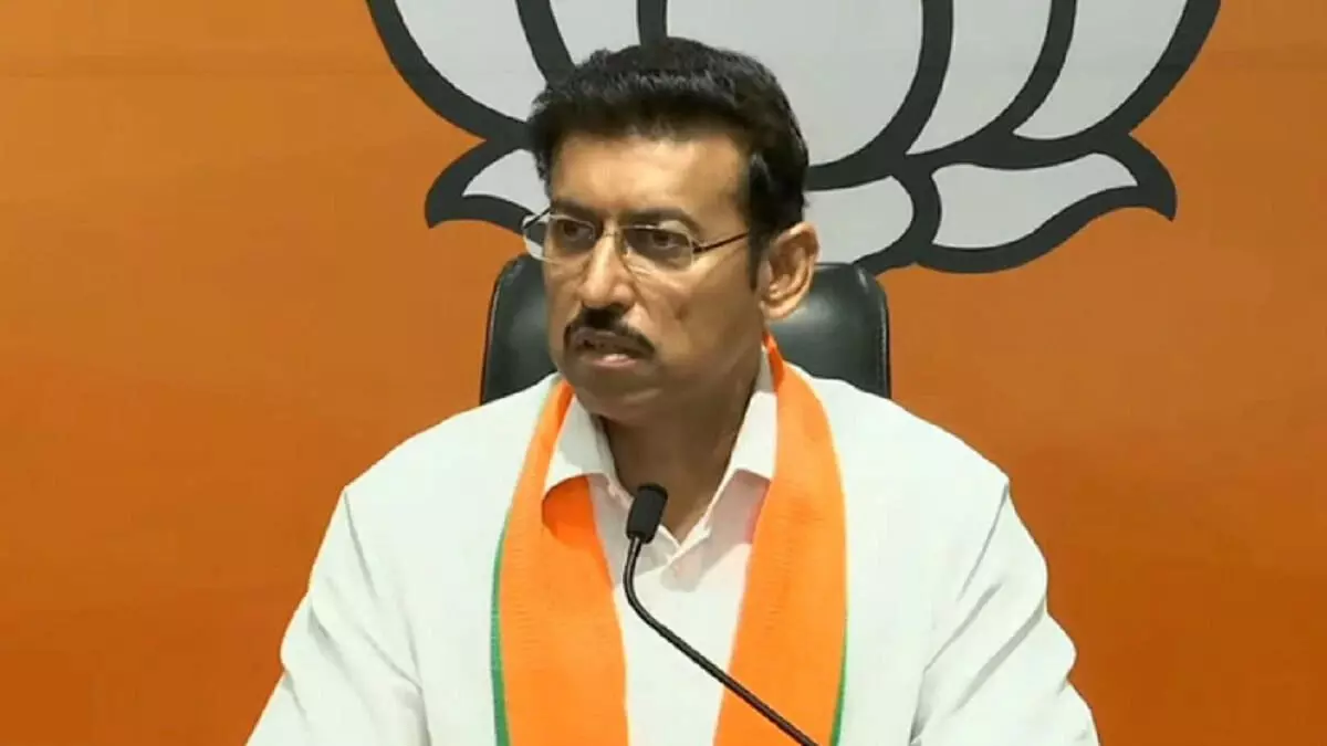 राज्यवर्धन सिंह राठौड़ का आरोप : विपक्षी नेता पाकिस्तान की भाषा बोल रहे हैं राज्यवर्धन सिंह राठौड़ का आरोप : विपक्षी नेता पाकिस्तान की भाषा बोल रहे हैं