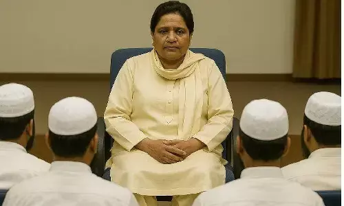 मायावती मुस्लिम समाज भाईचारा संगठन की बैठक के जरिये अल्पसंख्यकों को बसपा में जोड़ेंगी मायावती मुस्लिम समाज भाईचारा संगठन की बैठक के जरिये अल्पसंख्यकों को बसपा में जोड़ेंगी