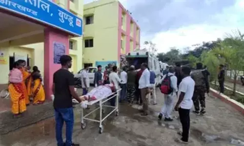 रांची-टाटा हाईवे पर ग्रामीणों से भरी पिकअप वैन पलटी, चार की मौत, 20 से ज्यादा घायल