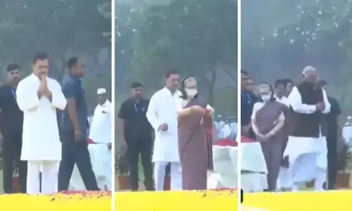 इंदिरा गांधी के शहादत दिवस पर सोनिया, खरगे और राहुल ने दी श्रद्धांजलि