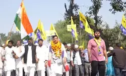 बेरोजगारी और अन्याय के खिलाफ़ आप की पदयात्रा को मिल रहा जबरदस्त जनसमर्थन, संजय सिंह बोले- यूपी में जातीय भेदभाव का हो खात्मा