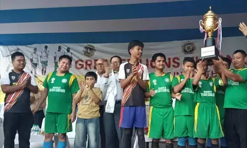 मिजोरम की दृष्टिहीन फुटबॉल टीम राष्ट्रीय टूर्नामेंट में चैंपियन बनी मिजोरम की दृष्टिहीन फुटबॉल टीम राष्ट्रीय टूर्नामेंट में चैंपियन बनी