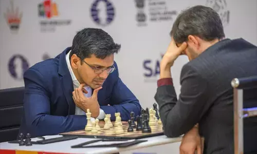 फिडे विश्व कप 2025: ग्रैंडमास्टर अर्जुन एरिगैसी और आर. प्रज्ञानंदा ने ड्रॉ खेला फिडे विश्व कप 2025: ग्रैंडमास्टर अर्जुन एरिगैसी और आर. प्रज्ञानंदा ने ड्रॉ खेला