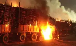 कर्नाटक : किसानों का प्रदर्शन उग्र, 50 से अधिक गन्ना ट्रैक्टरों में लगाई आग कर्नाटक : किसानों का प्रदर्शन उग्र, 50 से अधिक गन्ना ट्रैक्टरों में लगाई आग