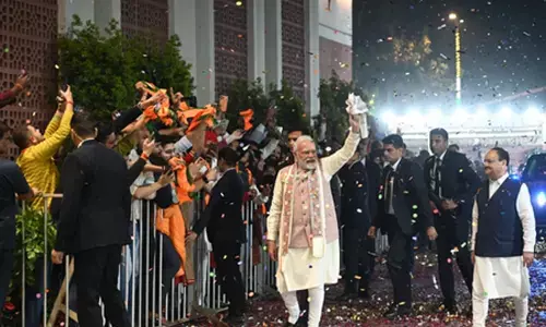 बिहार चुनाव में एनडीए की प्रचंड जीत पर पीएम मोदी ने बताया महिला और युवा का एमवाई फॉर्मूला बिहार चुनाव में एनडीए की प्रचंड जीत पर पीएम मोदी ने बताया महिला और युवा का एमवाई फॉर्मूला