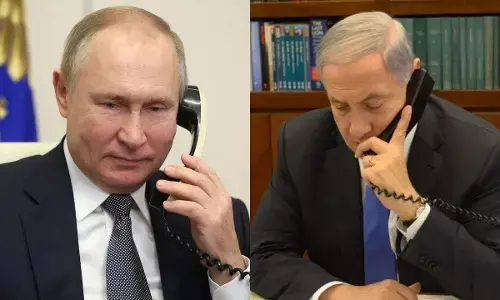 पुतिन और नेतन्याहू ने फोन पर की बातचीत, यूएन में गाजा पर प्रस्ताव पेश करने के बाद की बात, जानिए किन मुद्दों पर हुई चर्चा