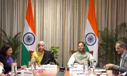 निर्मला सीतारमण ने पर्यटन और आतिथ्य क्षेत्र के प्रतिनिधियों के साथ प्री-बजट बैठक की निर्मला सीतारमण ने पर्यटन और आतिथ्य क्षेत्र के प्रतिनिधियों के साथ प्री-बजट बैठक की