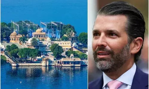 किसकी शादी में शामिल होने के लिए उदयपुर आएंगे जूनियर ट्रंप, 10 लाख रुपये वाले सुइट में ठहरेंगे, बॉलीवुड स्टार्स भी होंगे मौजूद किसकी शादी में शामिल होने के लिए उदयपुर आएंगे जूनियर ट्रंप, 10 लाख रुपये वाले सुइट में ठहरेंगे, बॉलीवुड स्टार्स भी होंगे मौजूद