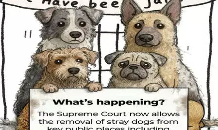 सोनाली बेंद्रे ने आवारा कुत्तों पर सुप्रीम कोर्ट के फैसले के नकारात्मक प्रभाव बताए, शेयर की डिटेल सोनाली बेंद्रे ने आवारा कुत्तों पर सुप्रीम कोर्ट के फैसले के नकारात्मक प्रभाव बताए, शेयर की डिटेल