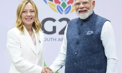 मोदी–मेलोनी मीटिंग : आतंकवाद पर बड़ा ऐक्शन प्लान, रणनीतिक साझेदारी को नई दिशा मोदी–मेलोनी मीटिंग : आतंकवाद पर बड़ा ऐक्शन प्लान, रणनीतिक साझेदारी को नई दिशा