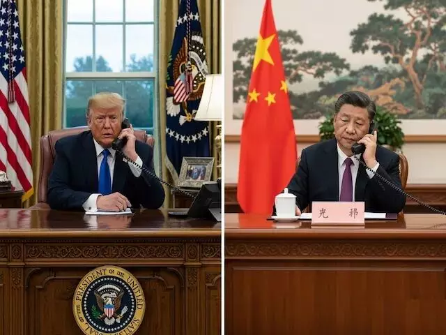 ट्रंप-जिनपिंग की फोन पर हुई बातचीत, अमेरिकी राष्ट्रपति अगले साल अप्रैल में करेंगे चीन का दौरा ट्रंप-जिनपिंग की फोन पर हुई बातचीत, अमेरिकी राष्ट्रपति अगले साल अप्रैल में करेंगे चीन का दौरा