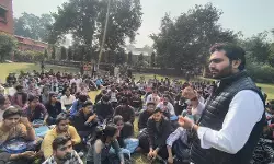 मेरठ कॉलेज में छात्र नेता विजित तालियान के नेतृत्व में छात्र पंचायत का आयोजन, छात्रो ने बढ़ चढ़कर लिया हिस्सा