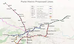 पुणे मेट्रो विस्तार को मंजूरी: 9,858 करोड़ की परियोजना से जुड़ेगी नई लाइनें