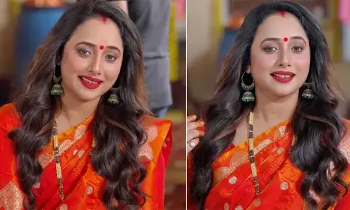रानी चटर्जी ने शेयर की सेट की तस्वीरें, मांग में सिंदूर और गले में मंगलसूत्र देख फैंस हुए दीवाने