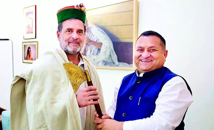 राहुल गांधी से मिले हिमाचल कांग्रेस के नए अध्यक्ष विनय कुमार, 30 नवंबर को पदभार ग्रहण करेंगे राहुल गांधी से मिले हिमाचल कांग्रेस के नए अध्यक्ष विनय कुमार, 30 नवंबर को पदभार ग्रहण करेंगे