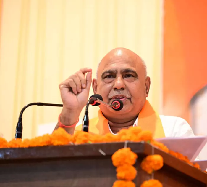 कांग्रेस अपनी विफलता छिपाने के लिए एसआईआर का विरोध कर रही: खंडेलवाल कांग्रेस अपनी विफलता छिपाने के लिए एसआईआर का विरोध कर रही: खंडेलवाल