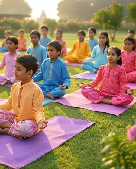 बचपन में योग शुरू करने के लाभ, बच्चों का शरीर, मन और भावनाएं होते हैं मजबूत