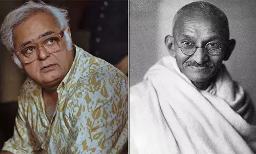महात्मा और गांधी में मौजूद एक इंसान की कहानी है मेरी वेब सीरीज: हंसल मेहता