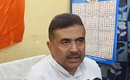 सुवेंदु अधिकारी ने ममता पर साधा निशाना, कहा-गैर-नागरिक मतदाताओं को मतदाता सूची में शामिल करने का हो रहा प्रयास सुवेंदु अधिकारी ने ममता पर साधा निशाना, कहा-गैर-नागरिक मतदाताओं को मतदाता सूची में शामिल करने का हो रहा प्रयास