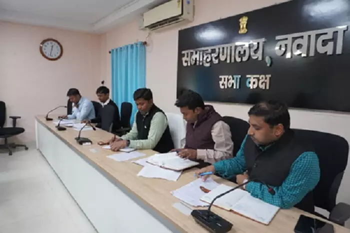 बिहार : धान खरीद को लेकर समीक्षा बैठक, राइस मिलरों एवं पैक्स से जुड़े मुद्दों पर विस्तृत चर्चा बिहार : धान खरीद को लेकर समीक्षा बैठक, राइस मिलरों एवं पैक्स से जुड़े मुद्दों पर विस्तृत चर्चा