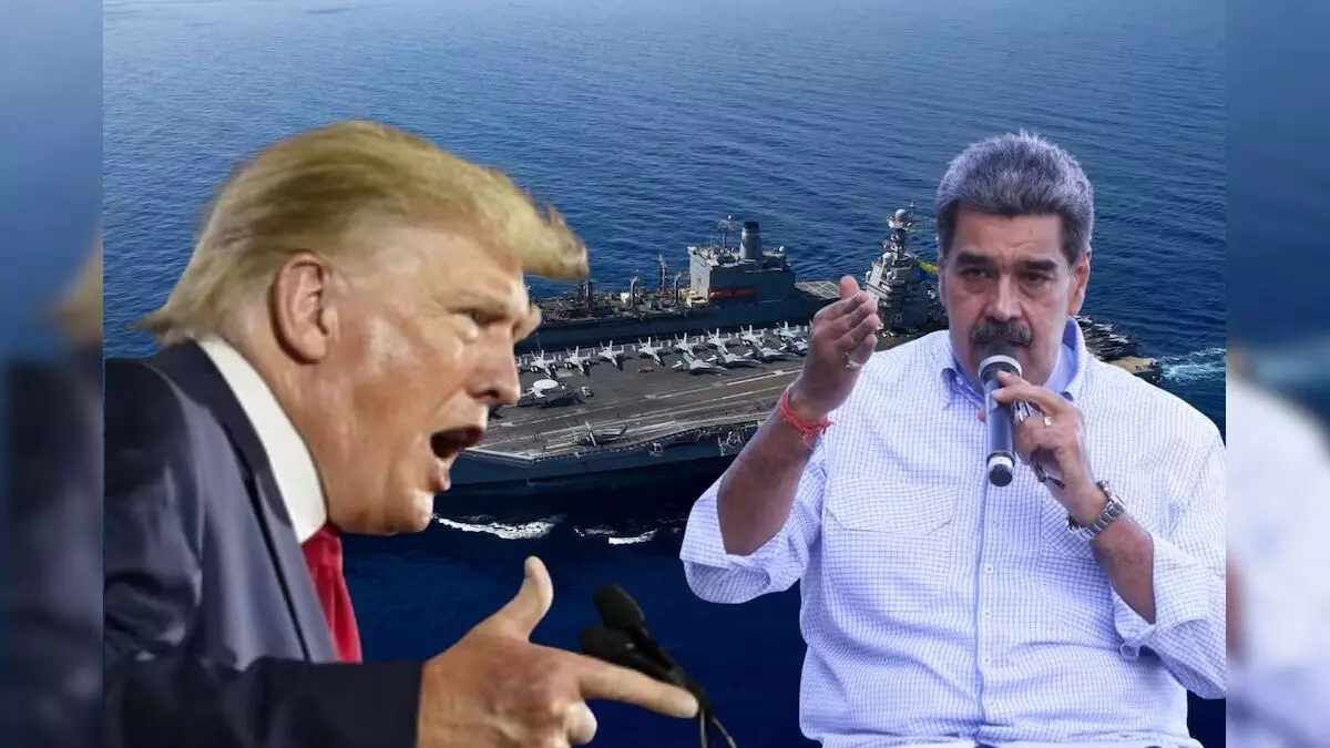 डोनाल्ड ट्रंप ने वेनेजुएला से बाहर जाने और अंदर आने वाले प्रतिबंधित तेल टैंकरों की नाकाबंदी का आदेश दिया डोनाल्ड ट्रंप ने वेनेजुएला से बाहर जाने और अंदर आने वाले प्रतिबंधित तेल टैंकरों की नाकाबंदी का आदेश दिया