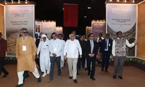 कच्छ के सफेद रण में खूबसूरत सनसेट, मुख्यमंत्री भूपेंद्र पटेल ने देखा शानदार नजारा