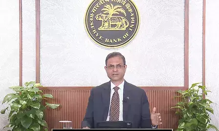 आरबीआई ने रेपो रेटो में 25 बेसिस पॉइंट की कटौती की, गवर्नर संजय मल्होत्रा ने बीते हफ्ते दिए थे संकेत
