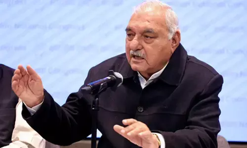 कांग्रेस नेता हुड्डा ने कहा, भाजपा का हरियाणा विरोधी चेहरा उजागर हुआ कांग्रेस नेता हुड्डा ने कहा, भाजपा का हरियाणा विरोधी चेहरा उजागर हुआ