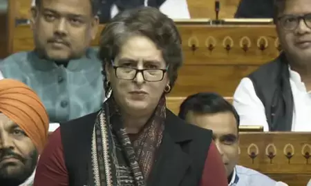 75 साल से देश आजाद है तो वंदे मातरम पर बहस आज क्यों?, इसके पीछे भाजपा के दो मकसद : प्रियंका गांधी वाड्रा 75 साल से देश आजाद है तो वंदे मातरम पर बहस आज क्यों?, इसके पीछे भाजपा के दो मकसद : प्रियंका गांधी वाड्रा